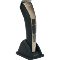 Машинка для стрижки DEWAL CUT PRO, 0.7-1,9 мм, аккум/сетев, Led диспл, 1 нож,4 нас