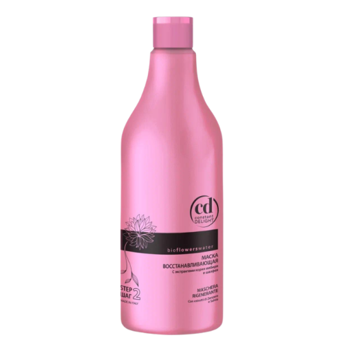 CONSTANT DELIGHT BIO FLOWERS Маска восстанавливающая с экстрактами корня имбиря и шалфея (1000 мл)