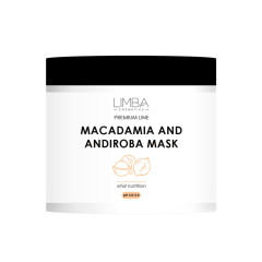 Limba Cosmetics Питательная маска для волос Premium Line Macadamia and Andiroba mask (500 мл)