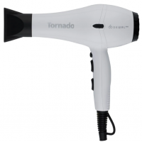 Фен DEWAL PRO TORNADO, белый, 2300Вт, ионизация, 2 насадки