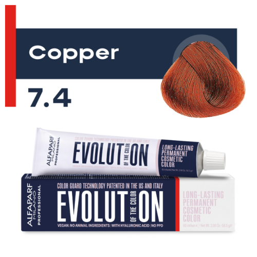 Alfaparf Milano Evolution EOC CUBE Крем-краска тон 7.4 (60мл)