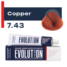 Alfaparf Milano Evolution EOC CUBE Крем-краска тон 7.43 (60мл)