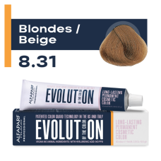 Alfaparf Milano Evolution EOC CUBE Крем-краска тон 8.31 (60мл)