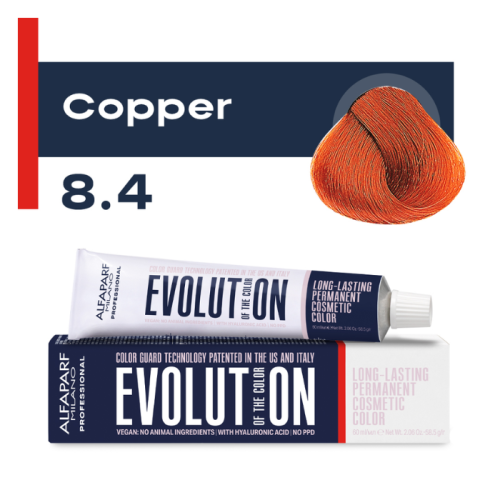 Alfaparf Milano Evolution EOC CUBE Крем-краска тон 8.4 (60мл)
