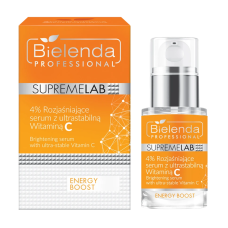 BIELENDA PROFESSIONAL SUPREMELAB Energy Boost 4% осветляющая сыворотка с ультра-стабильным витамином С (15 мл)