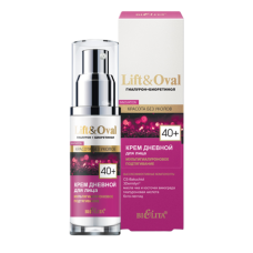 BIELITA Крем дневной для лица “Мультигиалуроновое подтягивание” Lift&Oval 40+ (50 мл)