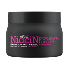 BIELITA Professional HAIR CARE Маска для роста волос с ниацином (300 мл)