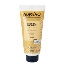 BRELIL PROFESSIONAL Numero Nourishing Mask With Shea Butter Маска для волос питательная с маслом карите (300 мл) 
