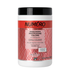 BRELIL PROFESSIONAL Numero Colour Protection Mask Маска для защиты цвета волос с экстрактом граната (1000 мл) 