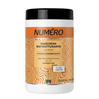 BRELIL PROFESSIONAL Numero Total Repair Mask Восстанавливающая маска для волос с экстрактом овса (1000 мл) 