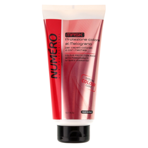 BRELIL PROFESSIONAL Numero Colour Protection Mask Маска для защиты цвета волос с экстрактом граната (300 мл) 