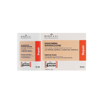 BRELIL PROFESSIONAL Repair Treatment Repair Шампунь + Маска для поврежденных волос (15 + 15мл) 
