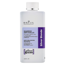 BRELIL PROFESSIONAL Silver Blonde Treatment Anti-Yellowing Shampoo Шампунь для нейтрализации желтизны (250мл) 