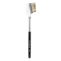 CC BROW  Кисть для бровей двойная с расчёской D18