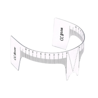 CC BROW Линейка для бровей (с вырезом для носа)