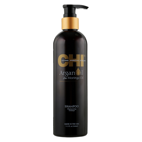 CHI Argan Oil Plus Moringa Oil Восстанавливающий шампунь (350 мл)