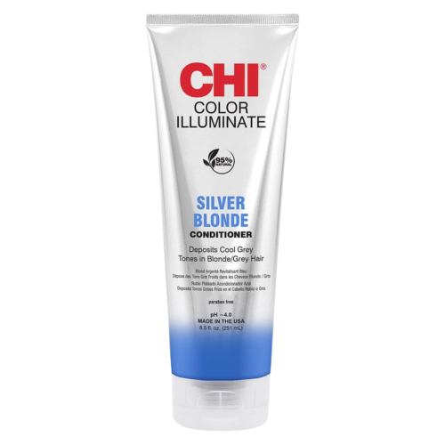 CHI Ionic Color Illuminate Conditioner Silver Blonde Оттеночный кондиционер (251 мл)