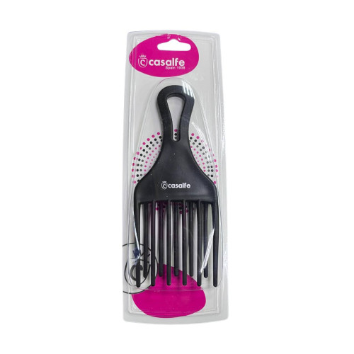 Расческа Casalfe curls double pin для завитков с двойными зубьями (цвет: черный)