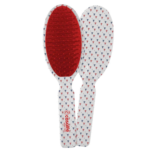 Расческа для для прямых волос Casalfe DETANGLE OVAL (L). (Футляр: орнаменты ) 