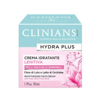 CLINIANS Увлажняющий крем для лица HYDRA PLUS для сухой и чувствительной кожи  (50 мл)