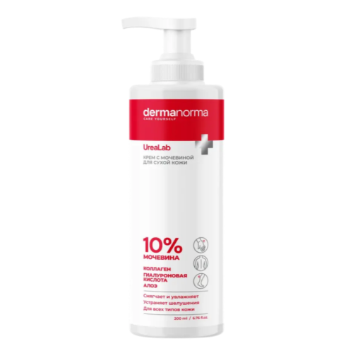 DERMANORMA UREALAB Крем с мочевиной 10% (200 мл)