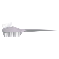 DEWAL PRO Кисть для окрашивания волос с расческой JPP049M-1 grey