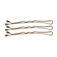 DEWAL PRO Невидимки 40 мм волна, коричневые (60 шт/уп) SLN40V-3/60