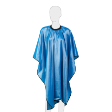 DEWAL PRO Пеньюар для стрижки DEWAL "Глянец" (128х146 см) AA04Light Blue
