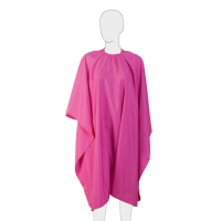 DEWAL PRO Пеньюар для стрижки "Матовый" (128 х 148 см) AA09Pink