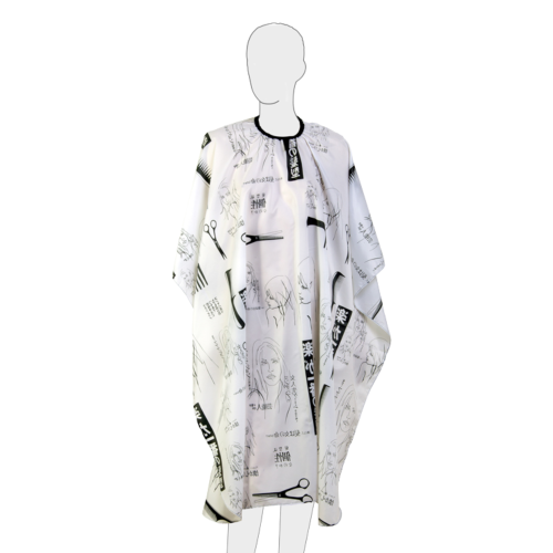 DEWAL PRO Пеньюар для стрижки "Ножницы" (115 х 146 см) AP89A35