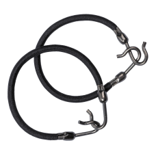 DEWAL PRO Pезинка для волос с крючком черная (2 шт/уп) MI-8013