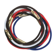 DEWAL PRO Резинки для волос цветные, midi (10 шт/уп) RE023