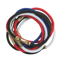 DEWAL PRO Резинки для волос цветные, mini (10 шт) RE026