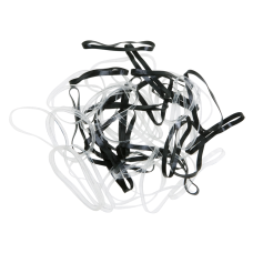 DEWAL PRO Резинки для волос силиконовые, midi (50 шт/уп) RES032