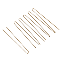 DEWAL PRO Шпильки 70 мм прямые, коричневые (60 шт/уп) SLT70P-3/60