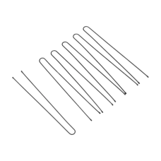 DEWAL PRO Шпильки черные, прямые 70 мм (200 гр) SLT70P-1/200