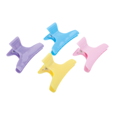 DEWAL PRO Зажим "бабочка" цветной, 8 см (12 шт/уп) CL2202 ШТУЧНО