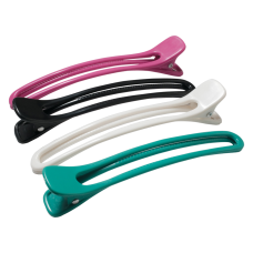 DEWAL PRO Зажим для волос пластик, 12 см (4 шт/уп) CL2410 ШТУЧНО