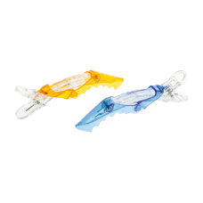 DEWAL PRO Зажим "крокодил" пластик, 11 см (2 шт/уп) CL2601 ШТУЧНО