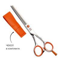 TAYO ORANGE Парикмахерские ножницы филировочные 6,0" (40 зубцов) TQ10460S