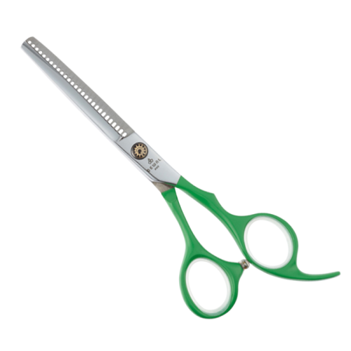 DEWAL PRO COLOR STEP Парикмахерские  ножницы, филировочные 5,5" (28 зубцов) ML55AS-GN