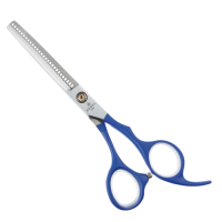DEWAL PRO COLOR STEP Парикмахерские ножницы филировочные 5.5" (28 зубцов) ML55AS-BL