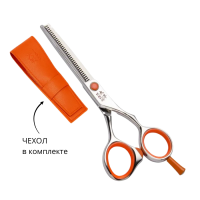 TAYO ORANGE Парикмахерские ножницы филировочные (35 зубцов) 5,5" TQ53555S