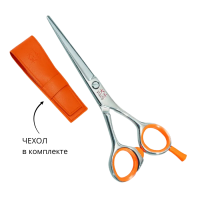 TAYO ORANGE Парикмахерские ножницы прямые 5,5" TS3055