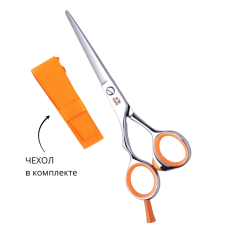 TAYO ORANGE Парикмахерские ножницы прямые 5,5" для левши TS4550L