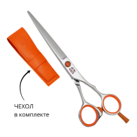 TAYO ORANGE Парикмахерские ножницы, прямые 6,5"