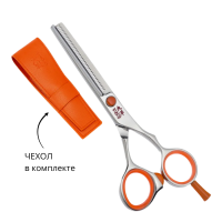 TAYO ORANGE Парикмахерские ножницы филировочные 5,5" (40 зубцов) TQ54055S