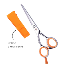 TAYO ORANGE Парикмахерские ножницы прямые 6,0" для левши (TS4600L)
