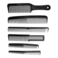 DEWAL PRO "BARBER STYLE" Набор расчесок CO-6000K12J