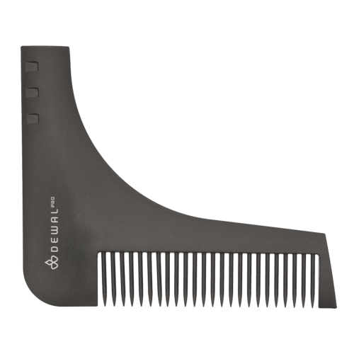 DEWAL PRO BARBER STYLE Расческа для бороды (9,5 х 11 см) CO-007